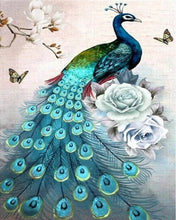 Afbeelding in Gallery-weergave laden, Diamond Painting - Pauw en felle kleuren