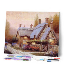 Afbeelding in Gallery-weergave laden, Diamond Painting - Rustig landhuis