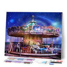 Afbeelding in Gallery-weergave laden, Diamond Painting - De grote carrousel