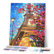 Afbeelding in Gallery-weergave laden, Diamond Painting - Romantische Eiffeltoren