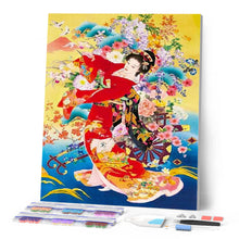 Afbeelding in Gallery-weergave laden, Diamond Painting - Japanse vrouw in traditionele kleding