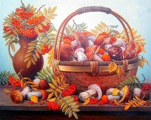 Afbeelding in Gallery-weergave laden, Diamond Painting - Mandje Champignons Diamond Painting Keuken, keuken