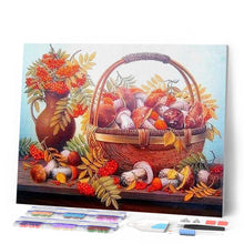 Afbeelding in Gallery-weergave laden, Diamond Painting - Mandje Champignons Diamond Painting Keuken, keuken