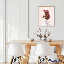 Afbeelding in Gallery-weergave laden, Diamond Painting - Profiel van een Klein Meisje