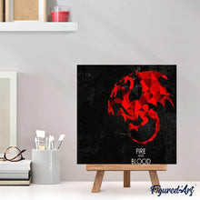 Afbeelding in Gallery-weergave laden, Diamond Painting - Vuur en bloed Diamond Painting Films, films