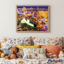 Afbeelding in Gallery-weergave laden, Diamond Painting - Las Vegas bij nacht