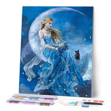 Afbeelding in Gallery-weergave laden, Diamond Painting - Op een Halve Maan