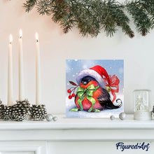 Afbeelding in Gallery-weergave laden, Diamond Painting - Kerst Vogel dieren, vogels, Kerstmis, Diamond Painting Dieren