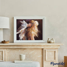 Afbeelding in Gallery-weergave laden, Diamond Painting - Klein Meisje en Veren