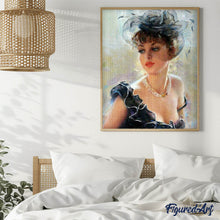 Afbeelding in Gallery-weergave laden, Diamond Painting - Elegant in Zwart