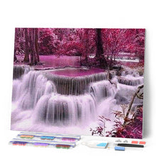 Afbeelding in Gallery-weergave laden, Diamond Painting - Waterval Diamond Painting Landschappen, landschappen
