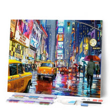 Afbeelding in Gallery-weergave laden, Diamond Painting - Times Square 's Nachts