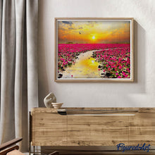 Afbeelding in Gallery-weergave laden, Diamond Painting - Waterlelies Diamond Painting Landschappen, landschappen