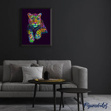 Afbeelding in Gallery-weergave laden, Diamond Painting - Pop Art Jachtluipaard