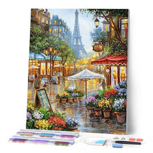 Afbeelding in Gallery-weergave laden, Diamond Painting - Bloemist in Spanje steden, Diamond Painting Steden