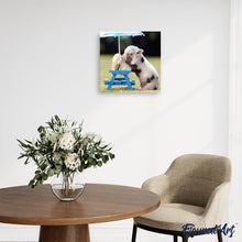 Afbeelding in Gallery-weergave laden, Diamond Painting - Varken en ijs dieren, Diamond Painting Dieren