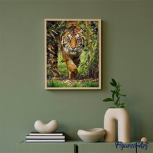 Afbeelding in Gallery-weergave laden, Diamond Painting - Leeuwenjacht dieren, Diamond Painting Dieren, leeuwen