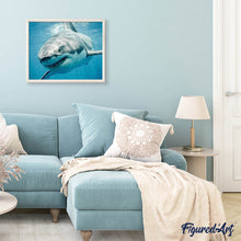 Afbeelding in Gallery-weergave laden, Diamond Painting - Haai dieren, Diamond Painting Dieren