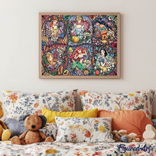 Afbeelding in Gallery-weergave laden, Diamond Painting - Vrouwen Diamond Painting Ontdek de wereld, ontdek de wereld