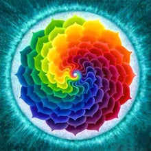 Afbeelding in Gallery-weergave laden, Diamond Painting - Kleurencirkel Diamond Painting Ontdek de wereld, ontdek de wereld