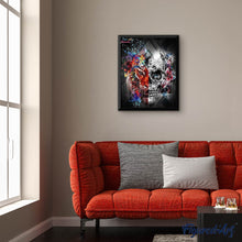 Afbeelding in Gallery-weergave laden, Diamond Painting - Leeuw en schedel dieren, Diamond Painting Dieren, leeuwen