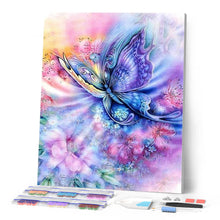 Afbeelding in Gallery-weergave laden, Diamond Painting - Kleur vlinder dieren, vlinders, Diamond Painting Dieren