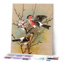 Afbeelding in Gallery-weergave laden, Diamond Painting - Vogels op Tak dieren, vogels, Diamond Painting Dieren