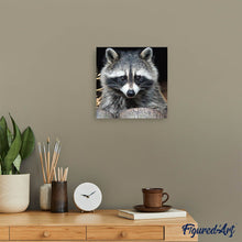 Afbeelding in Gallery-weergave laden, Diamond Painting - Mooie wasbeer dieren, Diamond Painting Dieren, wasberen