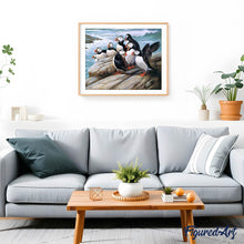 Afbeelding in Gallery-weergave laden, Diamond Painting - Vogels aan zee dieren, vogels, Diamond Painting Dieren
