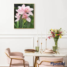 Afbeelding in Gallery-weergave laden, Diamond Painting - Mooie bloem Diamond Painting Bloemen, bloemen