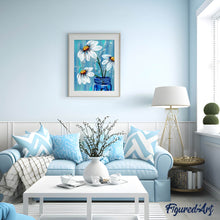 Afbeelding in Gallery-weergave laden, Diamond Painting - Bloemenvaas Diamond Painting Bloemen, bloemen