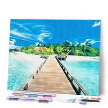 Afbeelding in Gallery-weergave laden, Diamond Painting - Pad naar het paradijs Diamond Painting Landschappen, landschappen