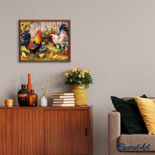 Afbeelding in Gallery-weergave laden, Diamond Painting - Hanenboerderij dieren, Diamond Painting Dieren