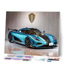 Afbeelding in Gallery-weergave laden, Diamond Painting - Sportwagen auto's en motorfietsen, Diamond Painting Andere, ander