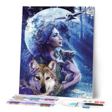 Afbeelding in Gallery-weergave laden, Diamond Painting - Koningin der Dieren dieren, Diamond Painting Dieren
