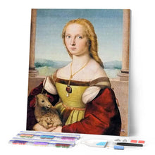 Afbeelding in Gallery-weergave laden, Diamond Painting - Vrouw van Frankrijk Diamond Painting Romantiek, romantiek