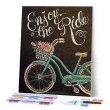 Afbeelding in Gallery-weergave laden, Diamond Painting - Geniet van de Ride Bikes Diamond Painting Andere, ander