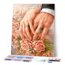 Afbeelding in Gallery-weergave laden, Diamond Painting - Getrouwd voor het leven Diamond Painting Romantiek, romantiek
