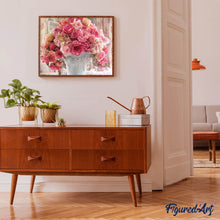 Afbeelding in Gallery-weergave laden, Diamond Painting - Groot boeket rozen Diamond Painting Bloemen, bloemen