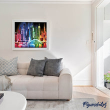 Afbeelding in Gallery-weergave laden, Diamond Painting - Aziatische stad steden, Diamond Painting Steden