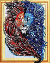 Afbeelding in Gallery-weergave laden, Diamond Painting - Leeuwenstijl dieren, Diamond Painting Dieren, leeuwen