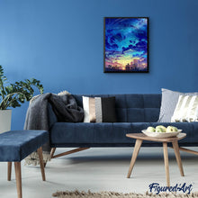 Afbeelding in Gallery-weergave laden, Diamond Painting - Stad en grote lucht steden, Diamond Painting Steden