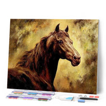 Afbeelding in Gallery-weergave laden, Diamond Painting - Mooi paard dieren, Diamond Painting Dieren, paarden