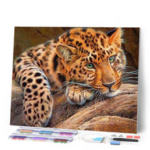 Afbeelding in Gallery-weergave laden, Diamond Painting - Panter dieren, Diamond Painting Dieren, panters