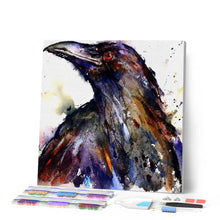 Afbeelding in Gallery-weergave laden, Diamond Painting - Kraai dieren, Diamond Painting Dieren