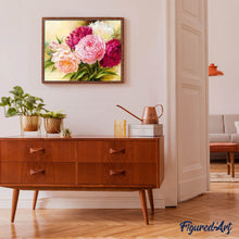 Afbeelding in Gallery-weergave laden, Diamond Painting - Bloemen tinten roze Diamond Painting Bloemen, bloemen