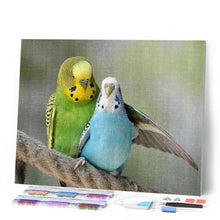 Afbeelding in Gallery-weergave laden, Diamond Painting - Parkieten dieren, Diamond Painting Dieren