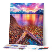 Afbeelding in Gallery-weergave laden, Diamond Painting - Bij het meer Diamond Painting Landschappen, landschappen