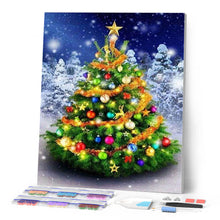Afbeelding in Gallery-weergave laden, Diamond Painting - Grote Kerstboom Kerstmis, Diamond Painting Religie, religie