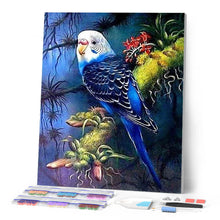 Afbeelding in Gallery-weergave laden, Diamond Painting - Grote parkiet dieren, Diamond Painting Dieren